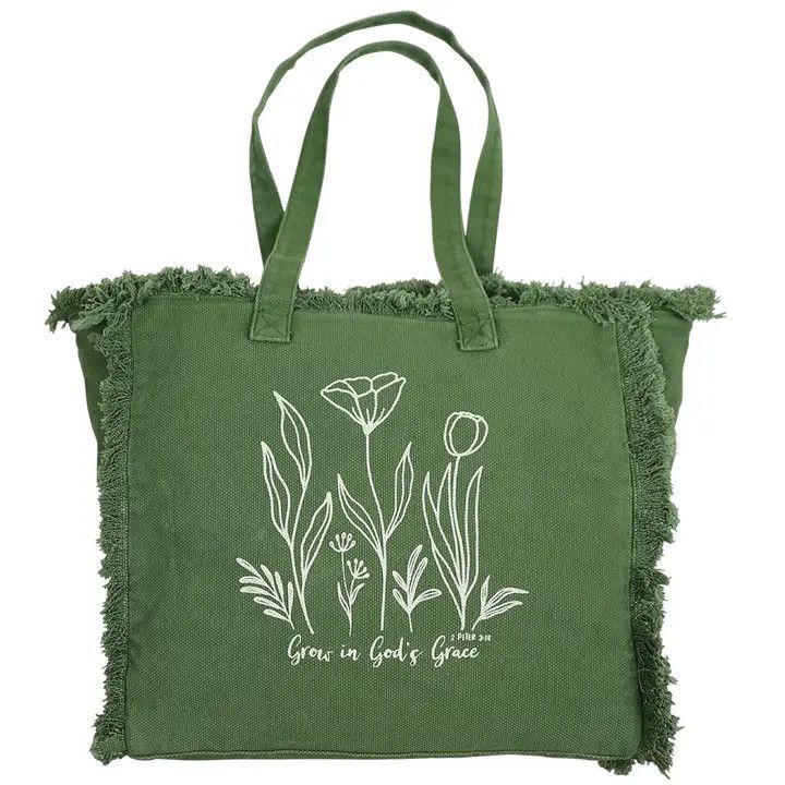 Grace &amp; Truth Tote Bag Grow in God&#39;s Grace