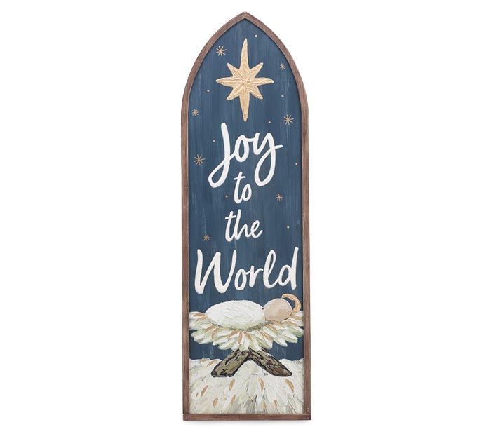 Joy to the World Porch Sign