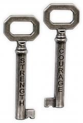 13831 Keys of Wisdom Strength/Courage