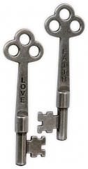 13833 Key of Wisdom Love/Faith