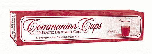 Communion Cups-Disposable-1-3/8&quot; (Pack Of 100)