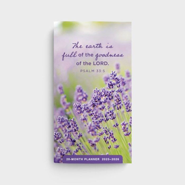 Psalms 28 Month Pocket Planner 25-26