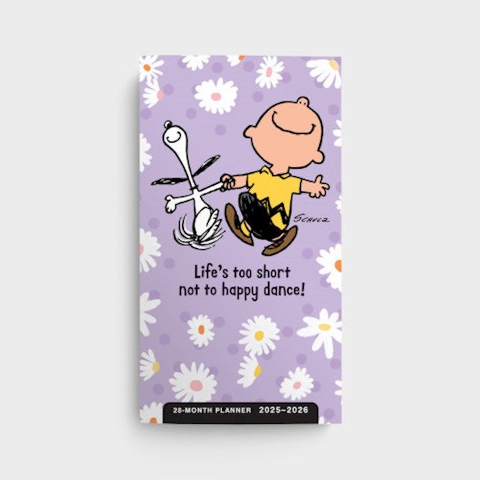 Peanuts Purple 28 Month Pocket Planner  25-26