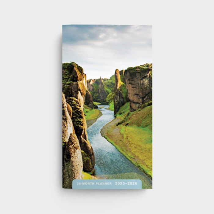 28month Pocket Planner 25-26 Travel Landscape