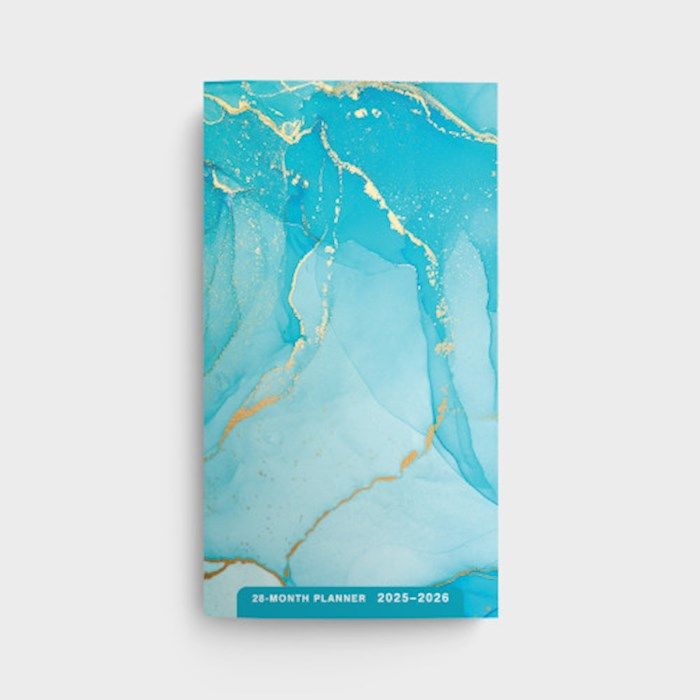 Marble 28 Month Pocket Planner  25-26