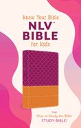 NLV The Know Your Bible Bible For Kids-Pink &amp; Orange Scallops DiCarta