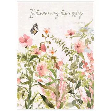 In the Morning Faith Prayer Gatefold Journal