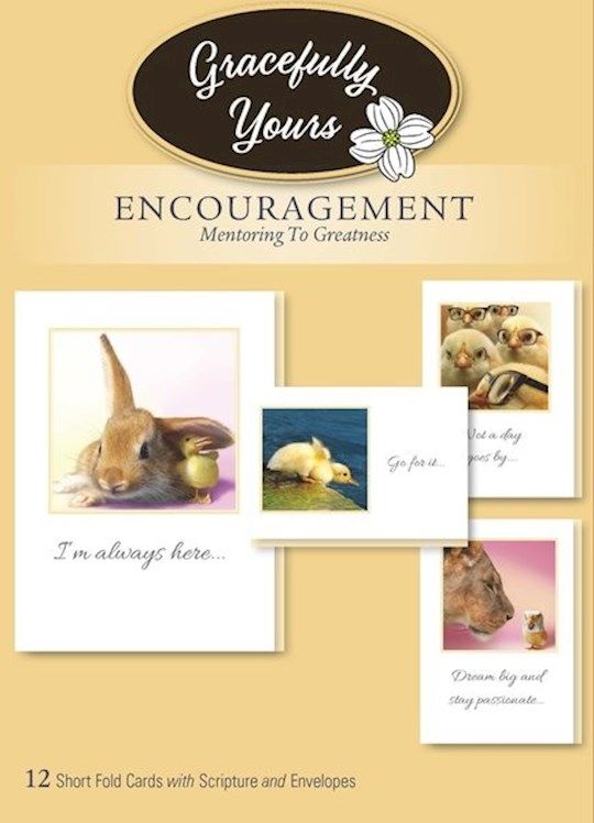 CARD-BOXED-ENCOURAGEMENT-MENTORING TO GREATNESS #145 (BOX OF 12)