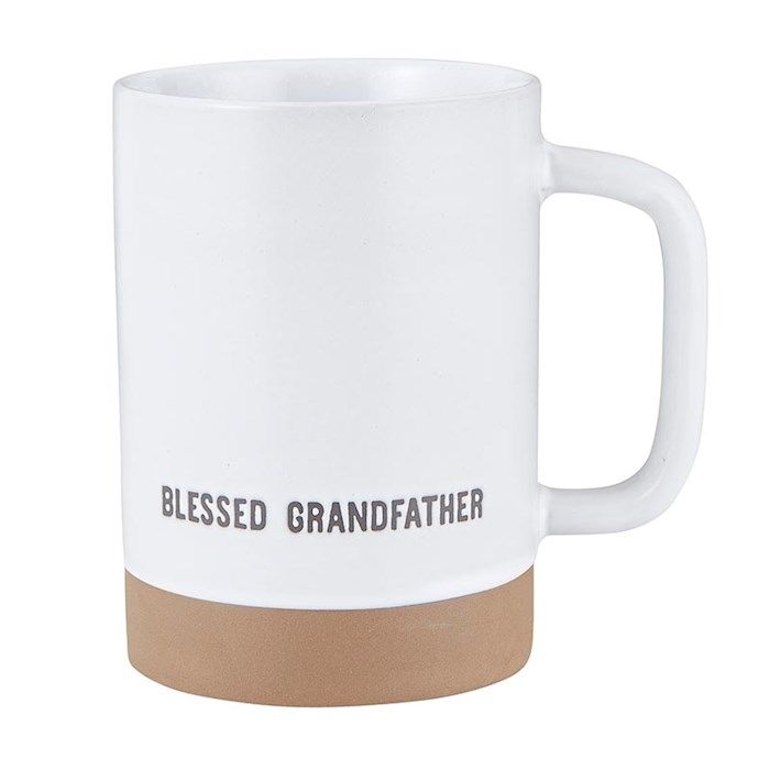 Mug-Signature-Blessed Grandfather (4.75&quot;H 17 Oz)