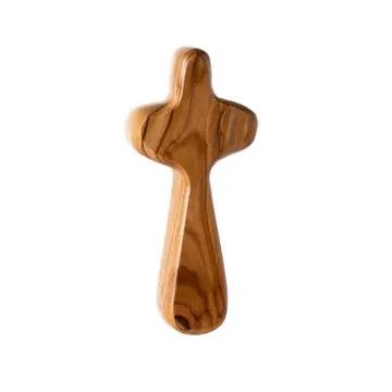 Bethlehem Olive Wood Pocket Cross
