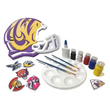 Abstract Athlete Get Stacked - My Helmet, My Art - Football