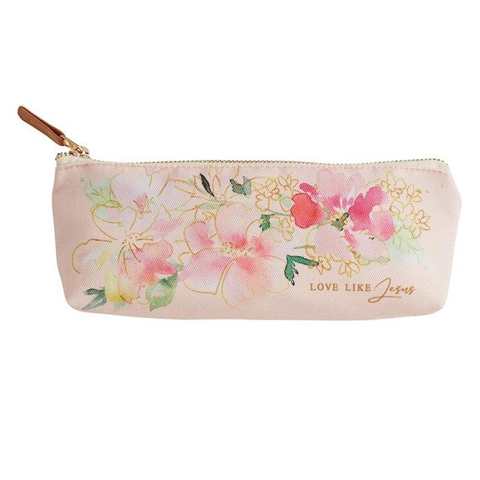 Pencil Pouch- Love Like Jesus (8.5&quot; x 3.5&quot;)
