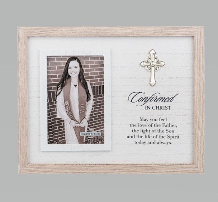 Photo Frame-Confirmed In Christ (Holds 4x6 Photo)