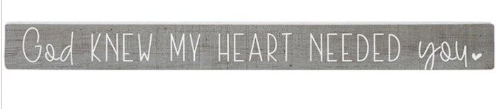 Talking Stick-Heart Needed You (16" x 1.5")