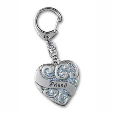 Heart Sparkle Key Rings Friend
