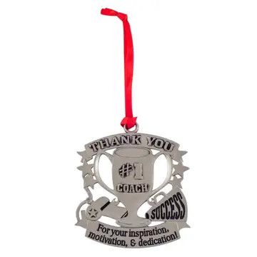 Thank You #1 Coach Ornament