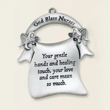 Courier Angel Blessing Ornaments Nurses