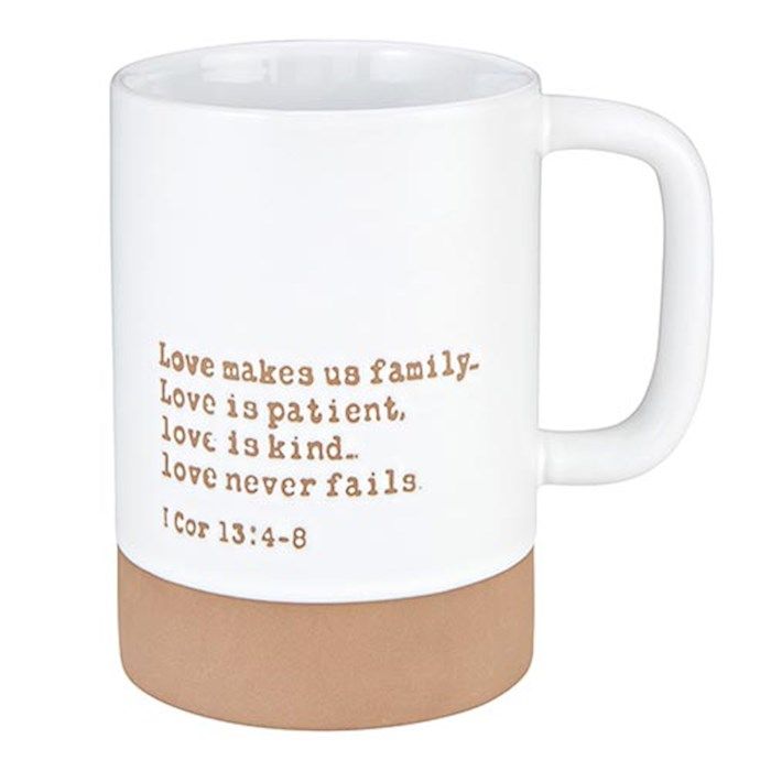 Mug-Signature-Love Is Patient (4.75&quot;H 17 Oz)