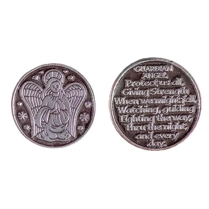 PT105-BF GUARDIAN ANGEL POCKET TOKEN
