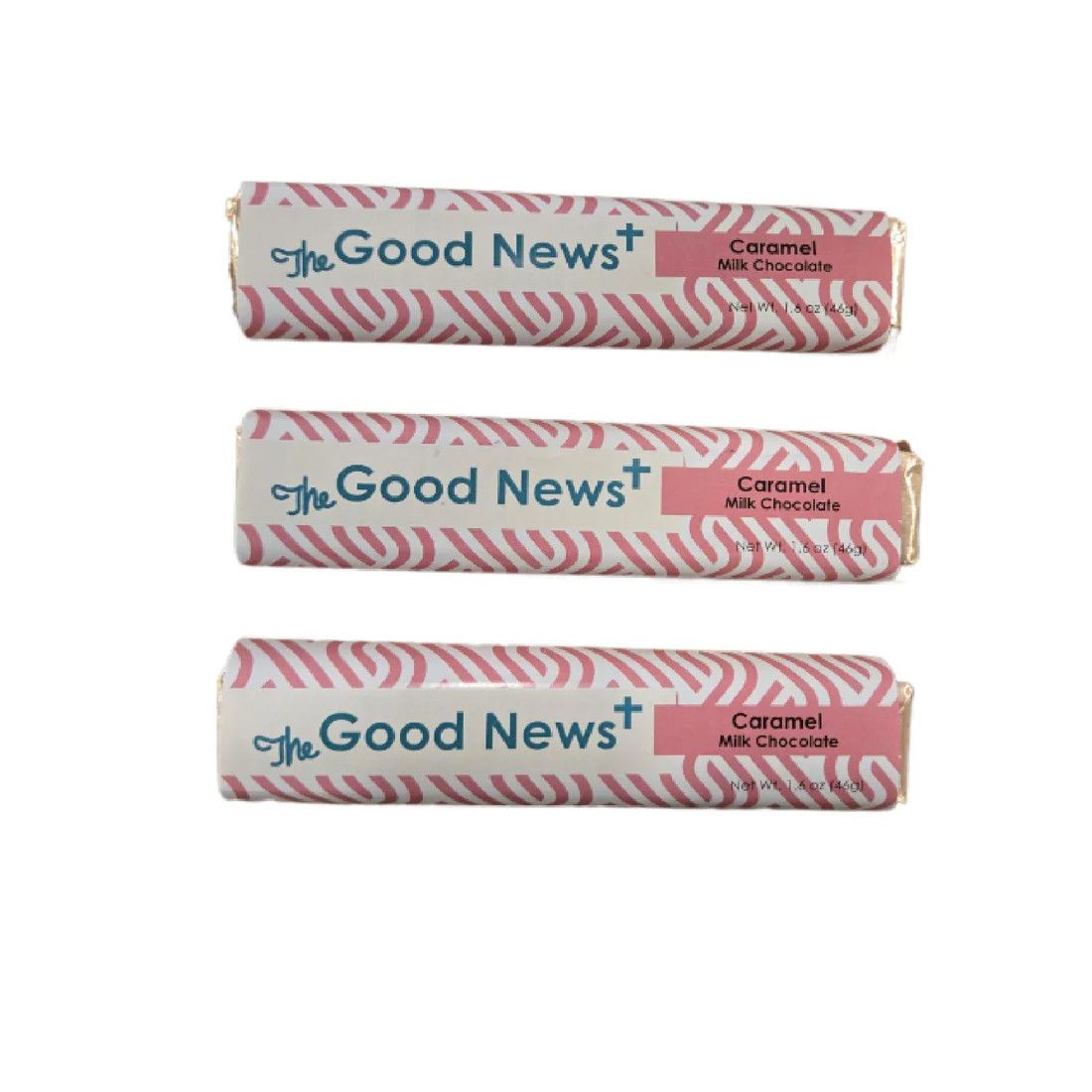 The Good News Caramel Milk Chocolate Bar