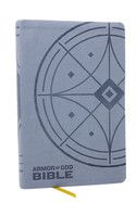 KJV Armor of God Bible, Blue/Gray Leathersoft (Children&#39;s Bible, Red Letter, Comfort Print, Holy Bible): King James Version