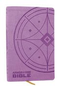 KJV Armor of God Bible, Purple Leathersoft (Children&#39;s Bible, Red Letter, Comfort Print, Holy Bible): King James Version