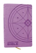 NKJV Armor of God Bible, Purple Leathersoft (Children&#39;s Bible, Red Letter, Comfort Print, Holy Bible): New King James Version