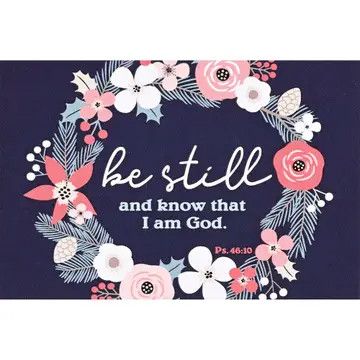 IBB-251  Be Still and Know