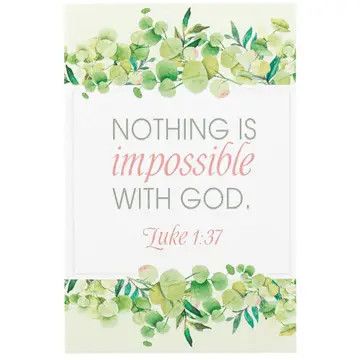 IBB-139  Nothing Is Impossible Lk.1:37