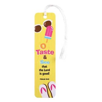 Taste &amp; See That the Lord  Is Good  Bookmark