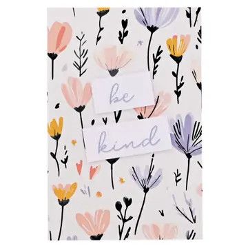 Itty Bitty Card Floral Be Kind 2x3