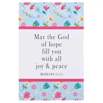 Itty Bitty Card May the God of Hope Fill