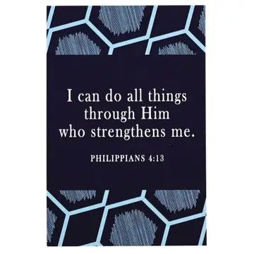Itty Bitty Card I Can Do All Things 2x3
