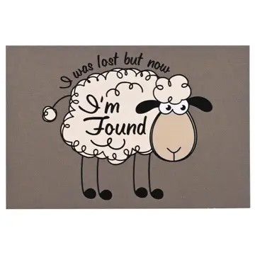 Itty Bitty Card Lamb I Was Lost But Now