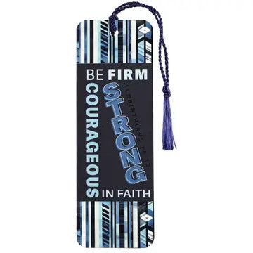 Tassel Bookmark Be Courageous Strong