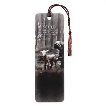 Tassel Bookmark He Rescued Ps. 91:14