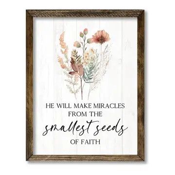 Timberland Frame Smallest Seeds 12&quot;x15&quot;