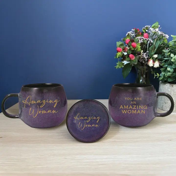 AMAZING WOMAN COASTER MUG