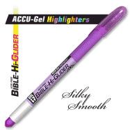 Highlighter-ACCU-Gel Bible Hi-Glider-Violet (Bx/12)