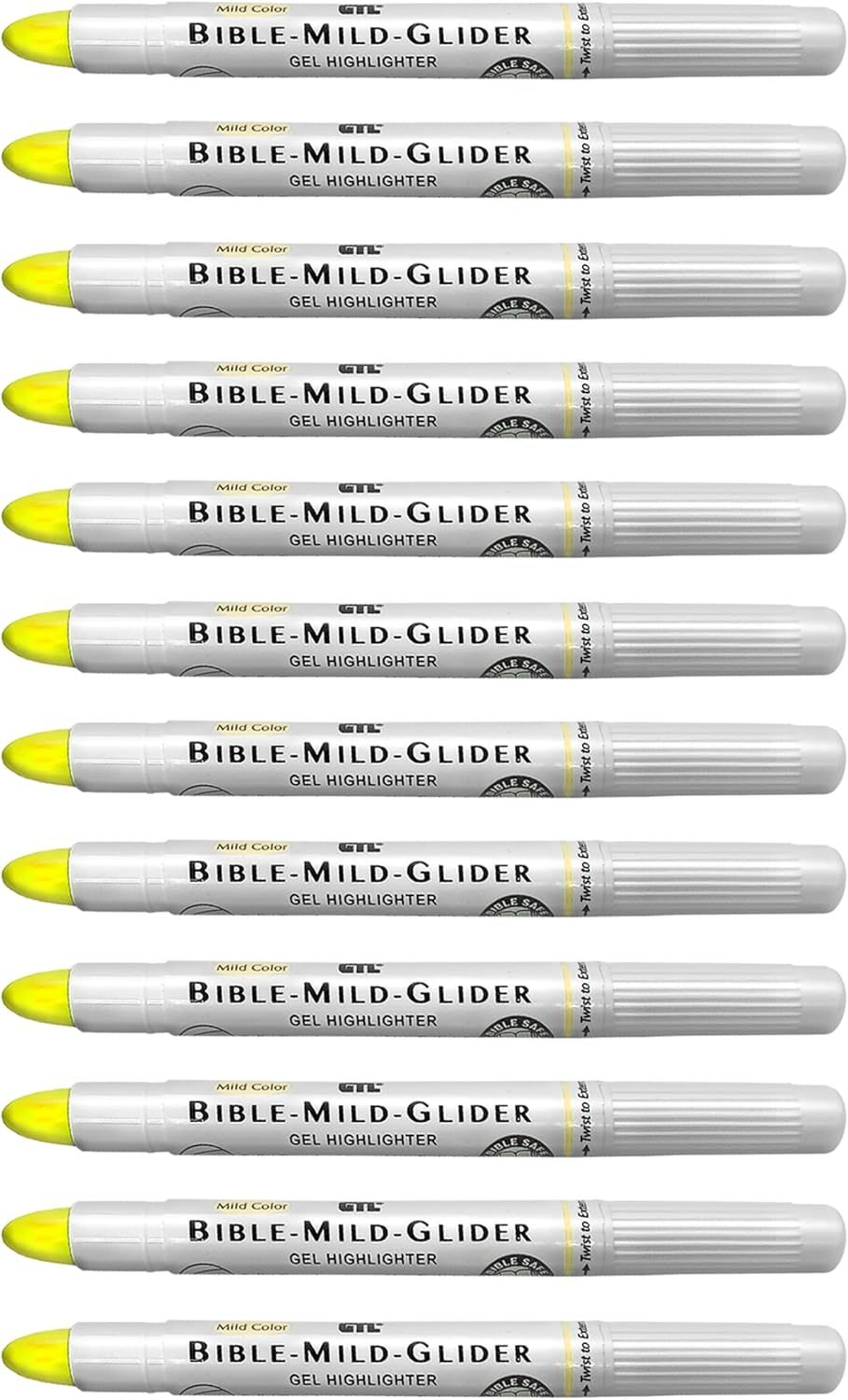 9810Y Accu-Gel Bible-Mild-Glider Gel - Yellow