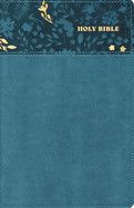 Nasb, Personal Size Bible, Large Print, Leathersoft, Teal, Red Letter, 1995 Text, Comfort Print