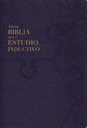 Nbla, Nueva Biblia Para El Estudio Inductivo, Leathersoft, Interior a DOS Colores, Morado, Comfort Print