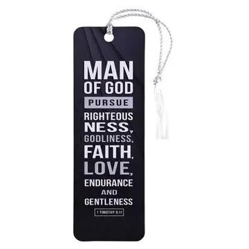 Tassel Bookmark Man of God 1 Timothy 6