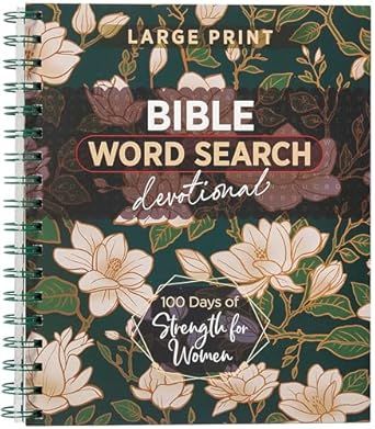 100 Days of Strength For Women (Word Search Devotional)