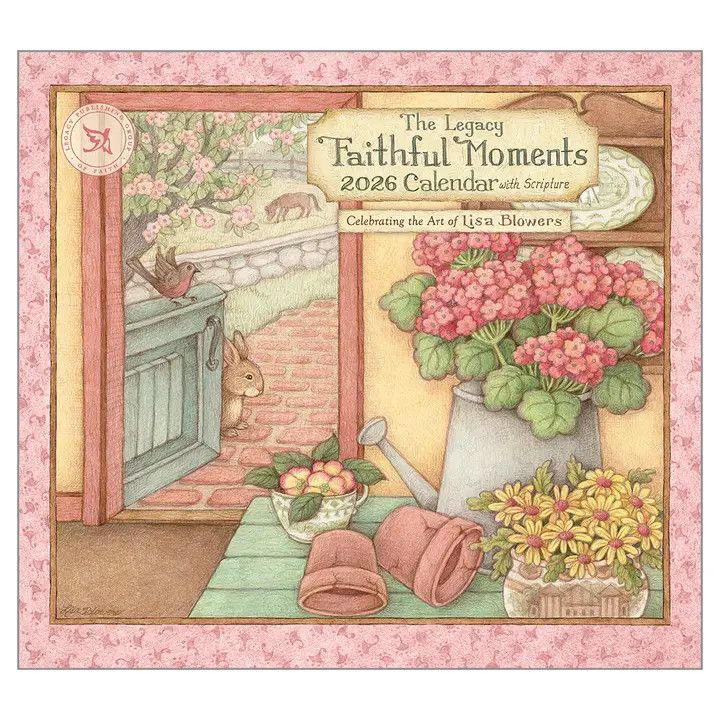 Faithful Moments 2026 Scripture Wall Calendar