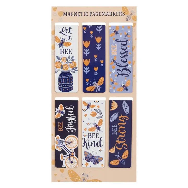 Magnetic PageMarker Set Let it Bee
