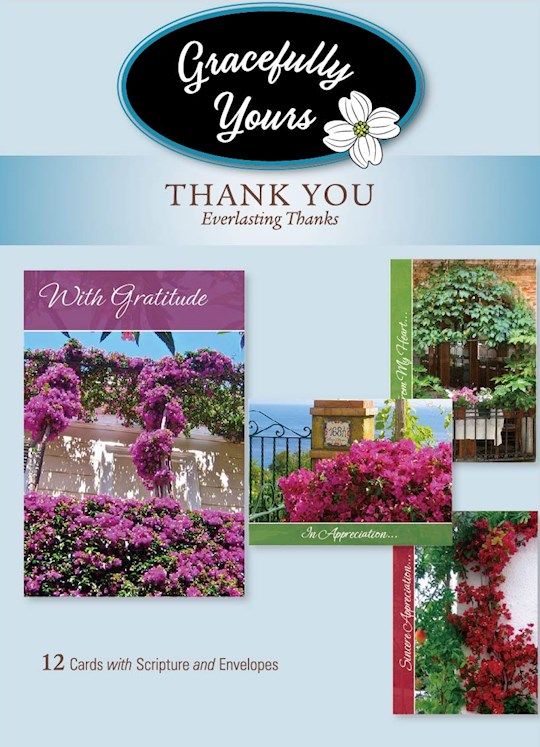Card-Boxed-Thank You-Everlasting Thanks #229 (Box Of 12)