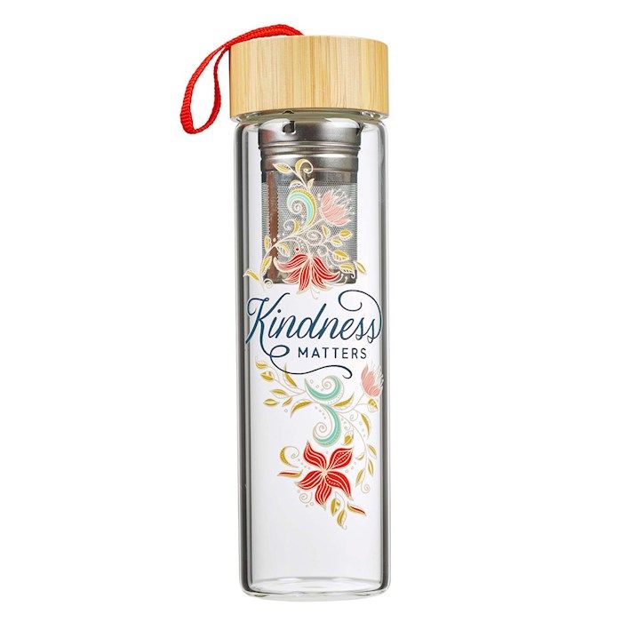 Water Bottle w/Infuser-Kindness Matters