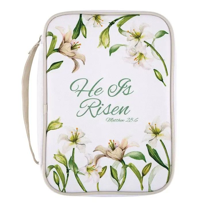 Bible Cover - He Is Risen