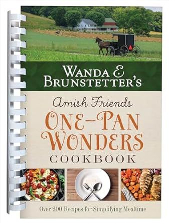 Amish Friends One-Pan Wonders Cookbook -  Brunstetter, Wanda E